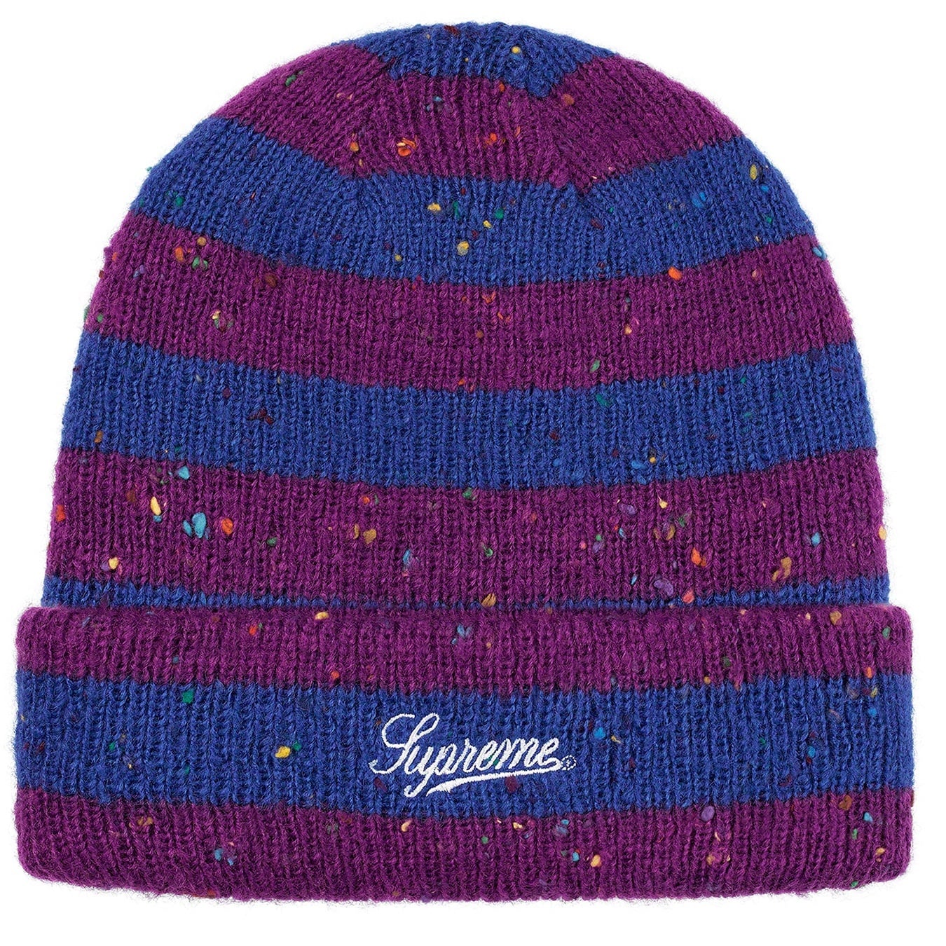 Stripe Speckle Beanie view 2